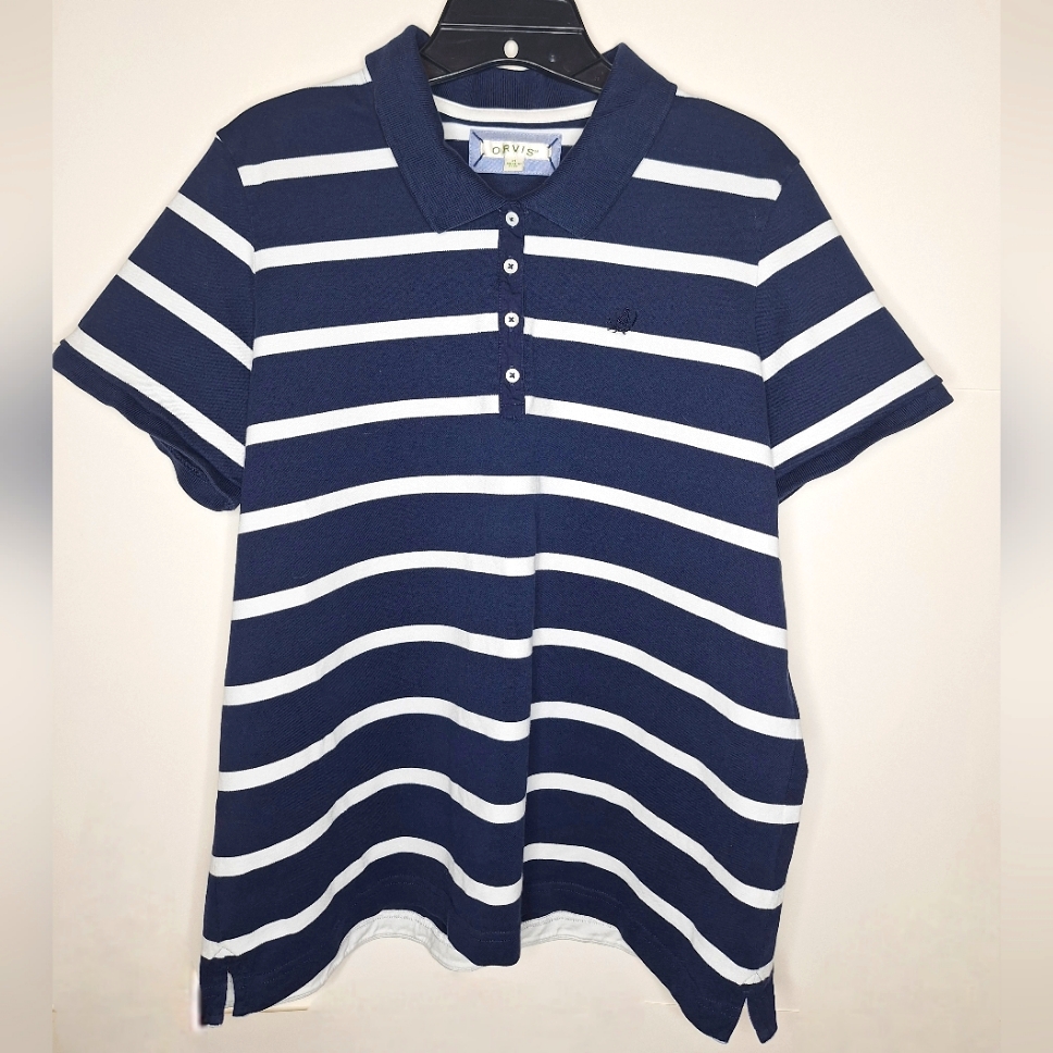 Orvis Brand The Country Club Gentleman Preppy Core Polo Shirt